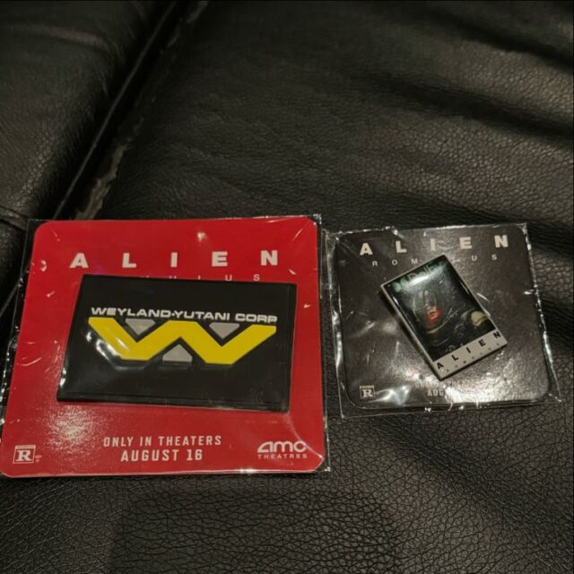 Some free swag at this Dolby Cinema Fan Event showing of Alien: Romulus #shareAMC #alienromulus